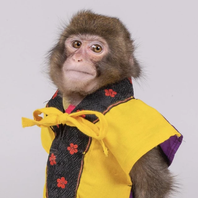 Headshot of Jimmy Jones, a journalist monkey